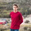 ΑΝΔΡΙΚΗ ΜΠΛΟΥΖΑ T-SHIRT ΜΑΚΡΥΜΑΝΙΚΙ MOHICANS 303 BORDO 