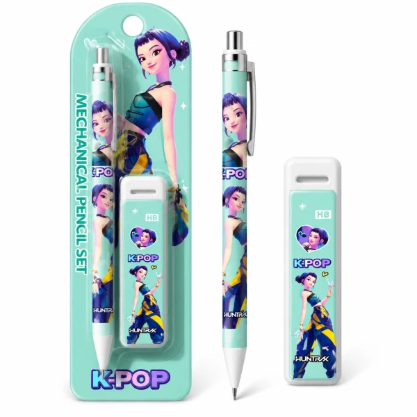Μηχανικό Μολύβι 0.7mm K-POP Demon Hunters Zoey με Μύτες HB – 80006-2