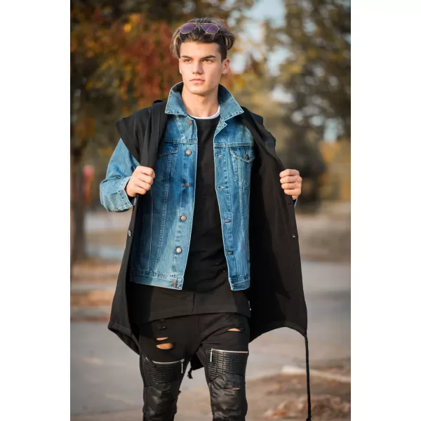 ΑΝΔΡΙΚΟ ΜΠΟΥΦΑΝ ΤΖΙΝ MOHICANS 8515140-02 ΜΠΛΕ