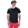 ΑΝΔΡΙΚΗ ΜΠΛΟΥΖΑ T-SHIRT ΛΑΙΜΟΣ SMALL CALLIGRAPHIC MOHICANS MCNS12 ΜΠΛΕ