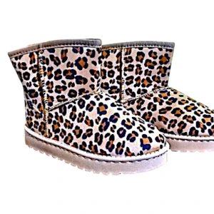 Παιδικό παπούτσι μποτάκι Λέοπαρντ για κορίτσι Mohicans C825-01 
