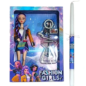 Πασχαλινή Λαμπάδα Κούκλα Φιγούρα K-pop Demon Hunters Rumi 40cm με Ring Light L26-51386-1