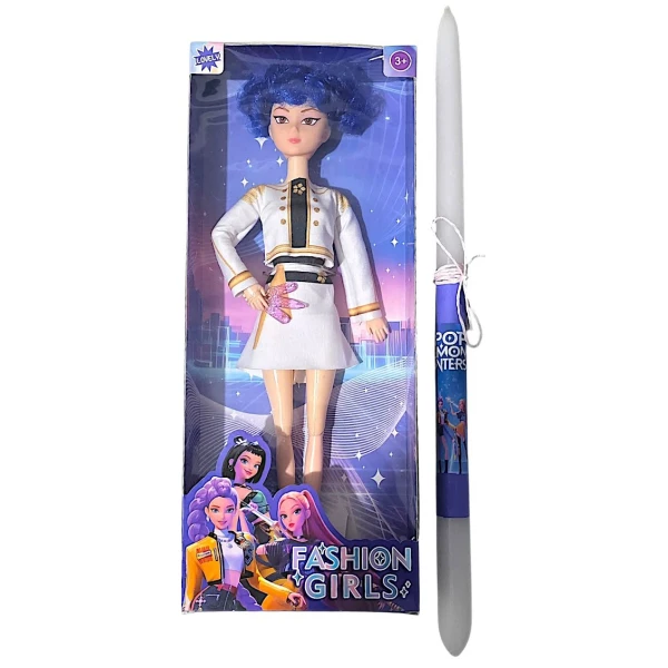 Πασχαλινή Λαμπάδα Κούκλα Φιγούρα K-pop Demon Hunters Zoey 40cm L26-51383-3