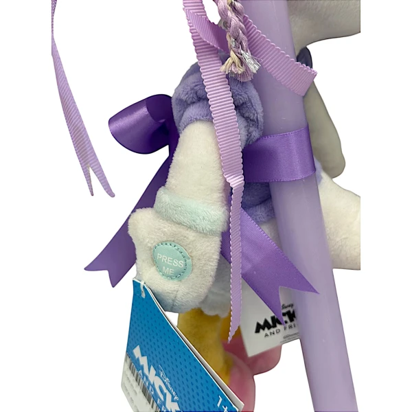 Πασχαλινή λαμπάδα Mohicans Λούτρινο Disney Daisy με Ήχο 30cm L143 Μωβ