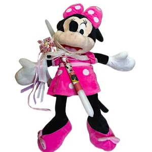 Πασχαλινή λαμπάδα Mohicans Λούτρινο Disney Minnie Mouse 55 εκ. για 3+ Ετών L26-151 Ροζ