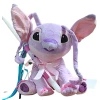Πασχαλινή λαμπάδα Mohicans με Λούτρινο Disney 40cm Lilo & Stitch Leroy L126 Ροζ