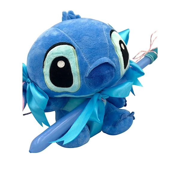 Πασχαλινή λαμπάδα Mohicans με Λούτρινο Disney Stitch 28cm L136