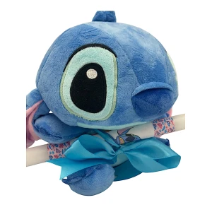 Πασχαλινή λαμπάδα Mohicans με Λούτρινο Disney Stitch 28cm L140