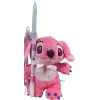 Πασχαλινή λαμπάδα Mohicans με Λούτρινο Disney Stitch που Αναπνέει Κανονικά 30cm L125 Ροζ