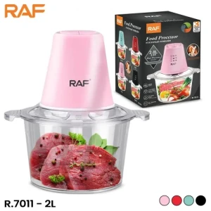 Πολυκόπτης Multi 600W με Δοχείο 2lt Raf R-7011 Κόκκινο