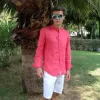 ΑΝΔΡΙΚΟ ΠΟΥΚΑΜΙΣΟ MAO LINEN MOHICANS SH050 ΚΟΡΑΛΙ