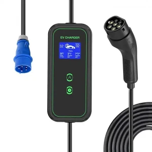 Φορητός φορτιστής EV Type2 με καλώδιο 5μ EV- GK01