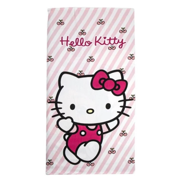 Παιδική Πετσέτα Παραλίας Hello Kitty 140x70 cm 1054-NN