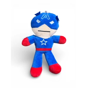 Λούτρινο Παιχνίδι Υπερήρωας Μπλε Κόκκινο Captain America 1410-2