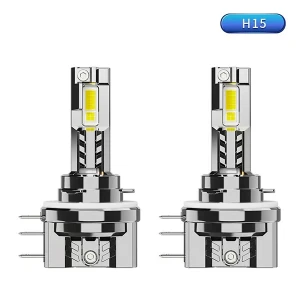 Λάμπες Αυτοκινήτου Mini Body H15 Canbus LED 6000K Ψυχρό Λευκό 70W 2τμχ 23S-70W-H15