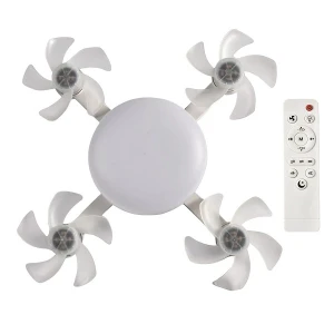 Ανεμιστήρας Οροφής Με LED Φωτισμό 60W E27 Και Τηλεχειριστήριο RZ-220