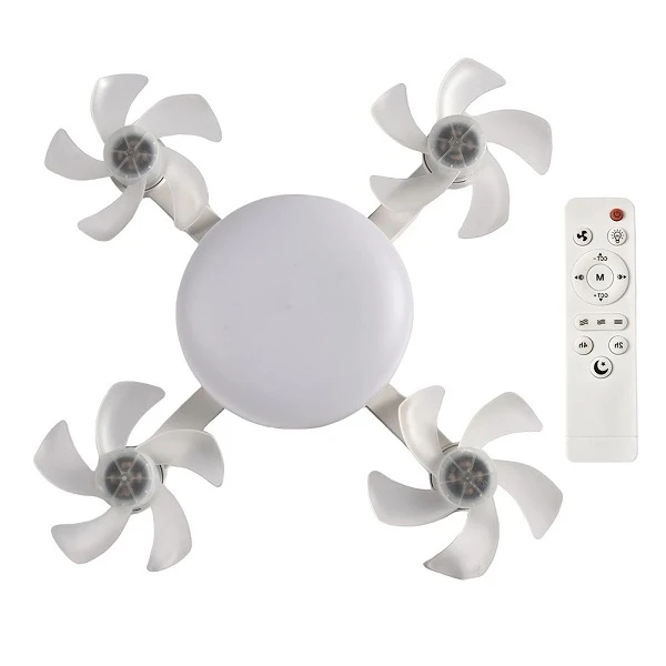 Ανεμιστήρας Οροφής Με LED Φωτισμό 60W E27 Και Τηλεχειριστήριο RZ-220