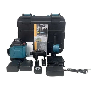 Αλφάδι Laser 4D 16 Γραμμών Πράσινης Δέσμης Max Light – Αυτορρυθμιζόμενο, Αδιάβροχο IP54 με 2 Μπαταρίες Λιθίου και θήκη μεταφοράς HL18668-224