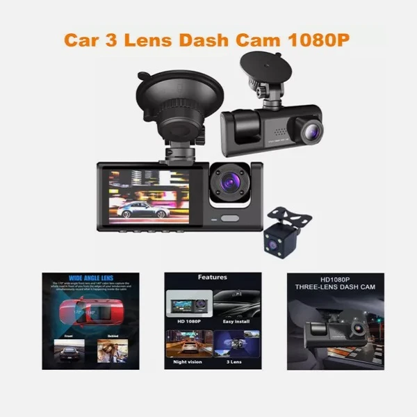Κάμερα DVR Αυτοκινήτου 1080P με Οθόνη 2″ WiFi για Παρμπρίζ με Βεντούζα HL18668-237