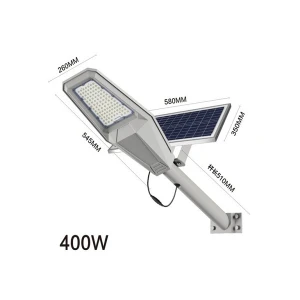 Ηλιακό Φωτιστικό Δρόμου 400W με Τηλεχειριστήριο IP67 JT-ZJTZ-400W
