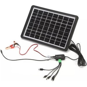 Ηλιακό πάνελ φόρτισης συσκευών 20W 2400mAh GD-120S