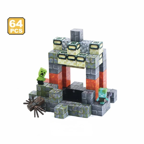 Minecraft My world Κόσμος τουβλάκια σετ 64 τμχ 51265