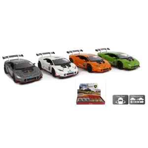 Kinsmart Lamborghini Huracan. Μεταλλικο αυτοκινητο. Κλιμακα 1:36. Σετ 12 τεμαχιων. 520057-NN