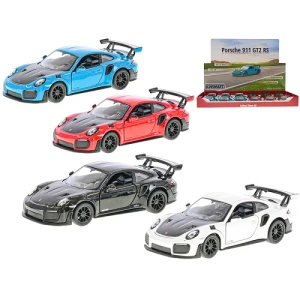 Kinsmart Porsche 911 GT2 RS. Μεταλλικο αυτοκινητο. Κλιμακα 1:36. Σετ 12 τεμαχιων. 520198-NN