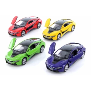 Kinsmart BMW i8 Z4 M8. Μεταλλικο αυτοκινητο. Κλιμακα 1:36. Σετ 12 τεμαχιων. 520379-NN