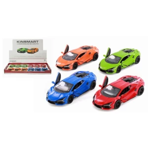 Kinsmart Lamborghini Revuelto. Μεταλλικο αυτοκινητο. Κλιμακα 1:36. Σετ 12 τεμαχιων. 520431-NN