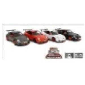 Kinsmart Porsche 911 GT3 PULLBACK. Μεταλλικο αυτοκινητο. Κλιμακα 1:36. Σετ 12 τεμαχιων. 521702-NN