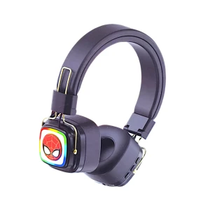 Spiderman RGB Wireless Headphones 60655 Μαύρο