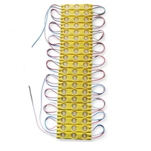 Αδιάβροχη πλακέτα LED αλυσίδα 20 λωρίδες x 3smd 2835 12V JN-2853-98 Κίτρινο