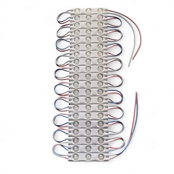 Αδιάβροχη πλακέτα LED αλυσίδα 20 λωρίδες x 3smd 2835 12V JN-2853-99 Λευκό