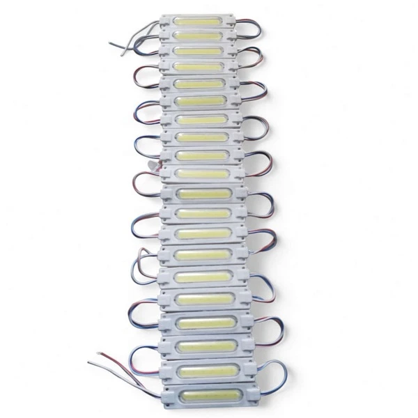 Αδιάβροχη πλακέτα LED αλυσίδα 20 λωρίδες 2835 12V JN-2853-96 Λευκό