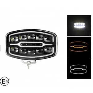Προβολέας LED αυτοκινήτου 10" 10 LED 12-24V JN-2853-95 Πορτοκαλί / Λευκό