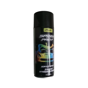 Aκρυλική εποξειδική βαφή 450ml σε σπρέι H013DBlack Μαύρο Ματ