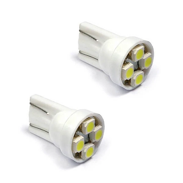 Λάμπες Led T10 12volt 4 Led 2τμχ. w08667