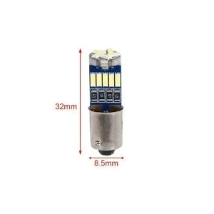 Λάμπα Αυτοκινήτου LED BA9s 15 SMD 12V 1.2W 2τμχ. W17930