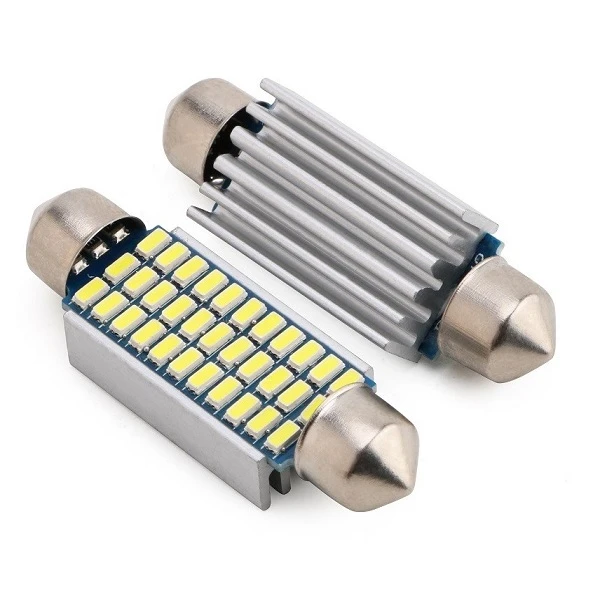 Σετ LED λάμπες αυτοκινήτου Canbus 12V 33 SMD 2τμχ. 42mm XM0048-3