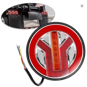 Φως Φορτηγού LED Αδιάβροχο 12-24V Φ140x38mm W17413-0
