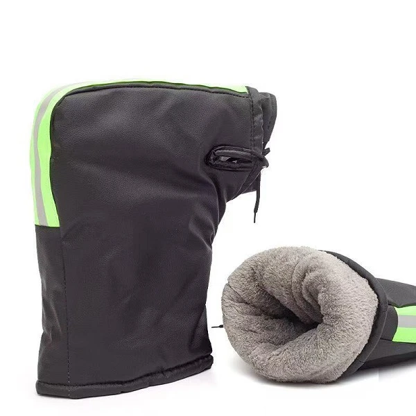 Αντιανεμικές ασπίδες χεριών με επένδυση fleece W18467