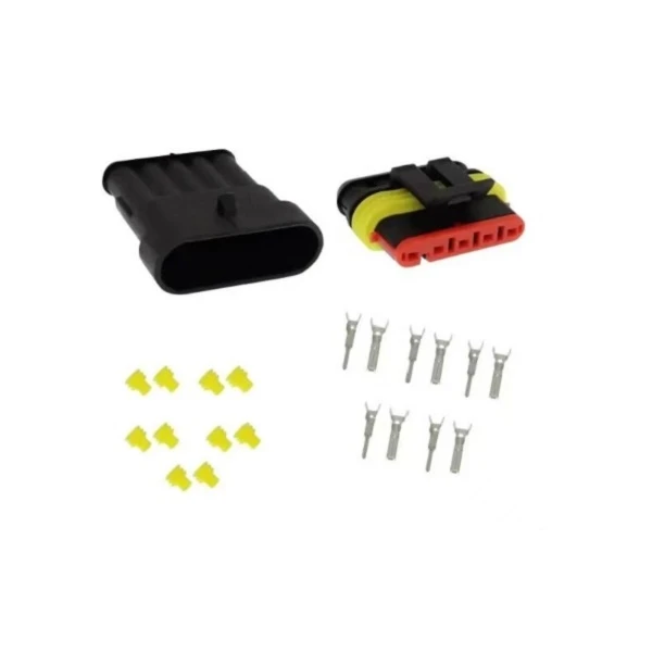 Αδιάβροχος Σύνδεσμος Καλωδίων IP65 5 Pins w16941-1