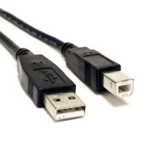 Καλώδιο Εκτυπωτή USB Black 1m YMX-USBM