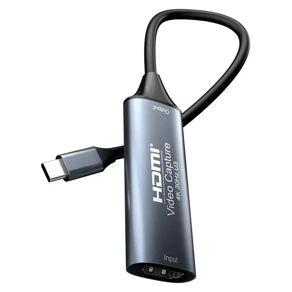 Κάρτα λήψης βίντεο HDMI 4K HDMI σε Type C USB 3.1 A-025