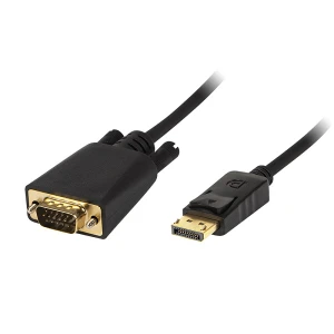 Καλώδιο προσαρμογέα DisplayPort – VGA 1,5 m A-031
