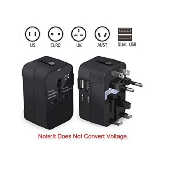 Τροφοδοτικό 2 USB Universal 6A 1380W A-036