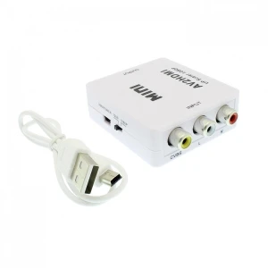 Μετατροπέας CVBS/RCA/AV σε HDMI Upscaler 1080P A-004
