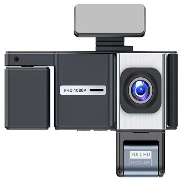 Κάμερα Αυτοκινήτου Dash Cam 4 Καναλιών - Full HD, Οθόνη 2" IPS, Wi-Fi, G-Sensor και Καταγραφή 4 Φακών XM-204
