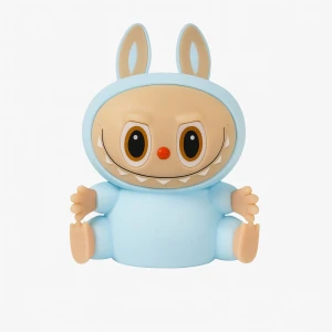 Παιδικό Φωτιστικό Νυκτός Labubu LED 
Πολύχρωμο με Αισθητήρα Αφής & Χρονοδιακόπτη – Μπλε